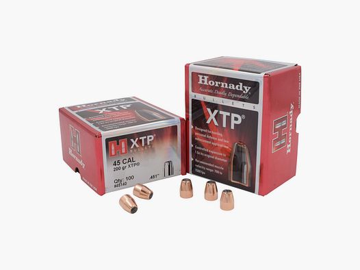 Hornady BULLETS .45/.451 200GR HP XTP – 100 szt.