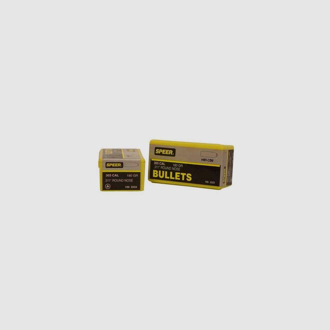Omark Industries Speer Hot-Cor (.311") 180 gr SPRN (Teilmantel-Rundkopf) - Geschosse, Bild 1 von 2