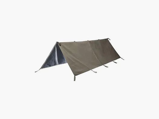 Bundeswehr Original BW Mehrzweckplane Spezialkräfte 280 x 300 cm IRR RAL 7013