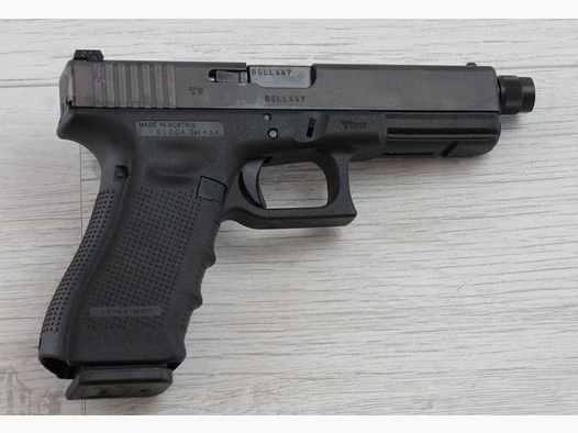 Glock	 Glock 17 Gen4 mit Gewindelauf