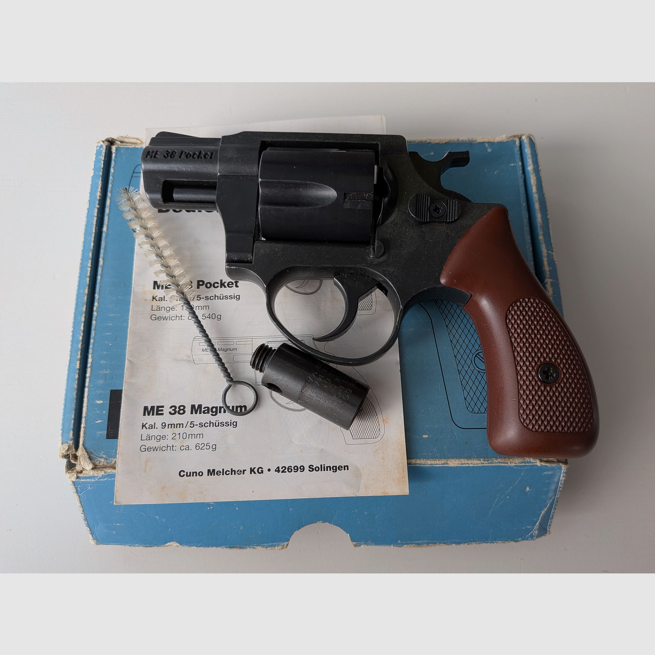 ME38 Pocket ( Me 38 ) blank-firing revolver 9mm RK PTB 705