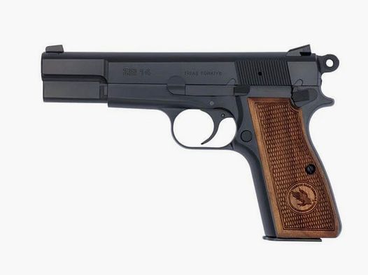 Pistola Tisas ZIG 14 Cal. 9mm Para, Negra, 13 Tiros, Cañón de 4,6"