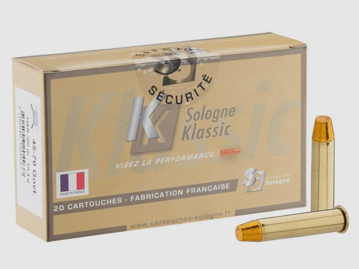 Sologne .38-55 Win Cowboy Action Shooting Płaski Nos 255 gr / 16,5 g - Sologne .38-55 Win FN 255 gr / 16,5 g, zdjęcie 6 z 10