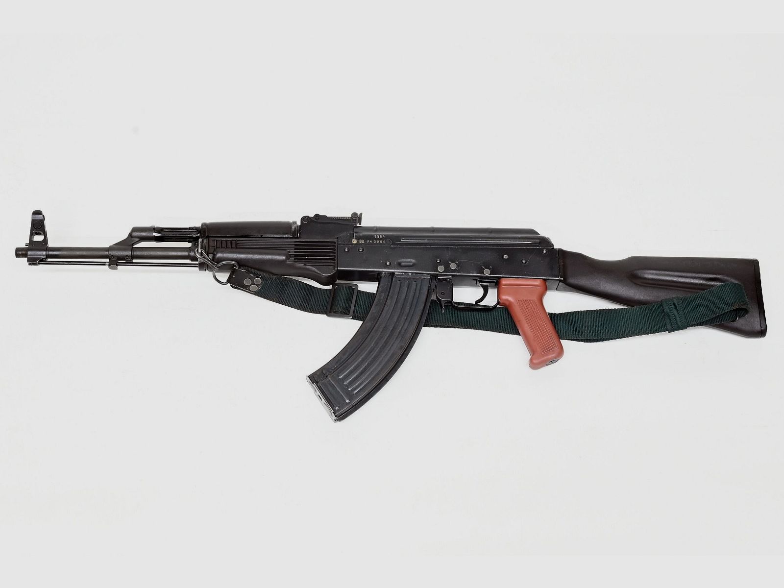 Stgw Bulgarien AK47, Occ., 7.62×39, Seriefeuerwaffe, 30 Schuss Stahlmagazin, Polymerschaft, Bild 2 von 2