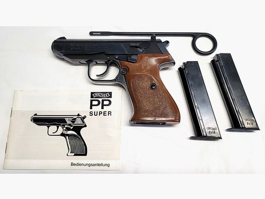 Walther PP Super Pistole 9mm