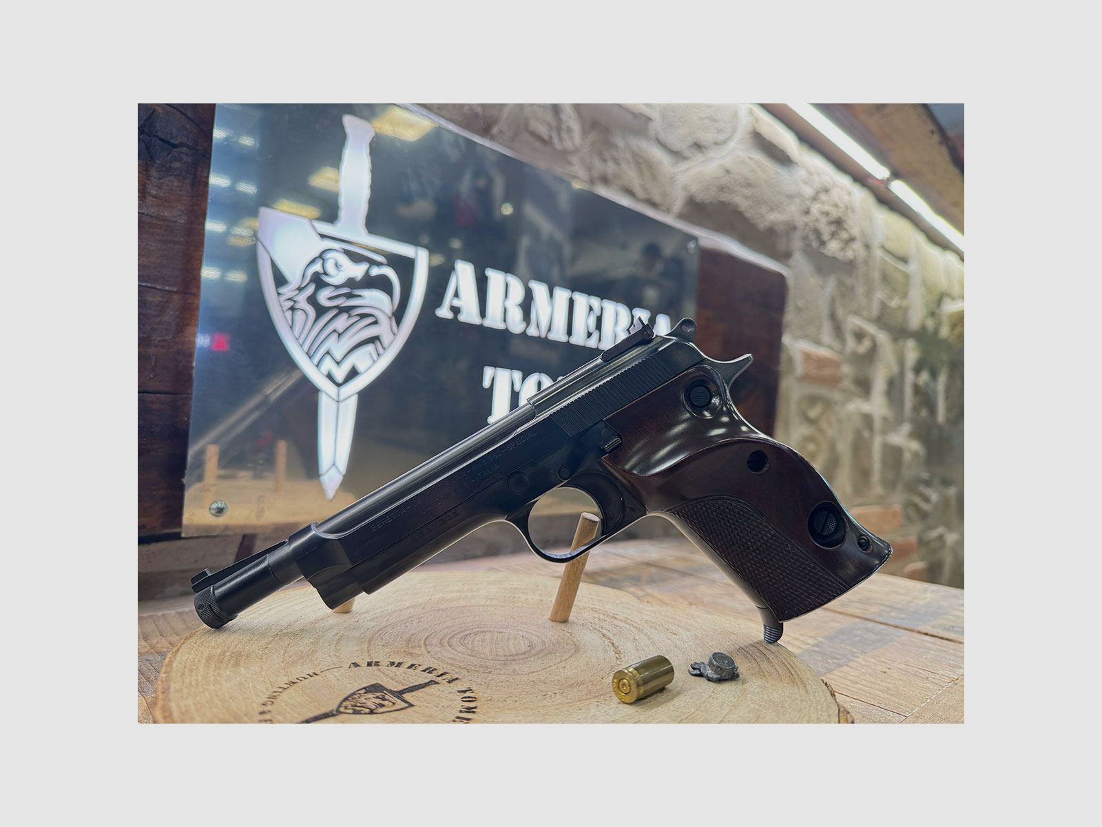 GEBRUIKT – PISTOOL – BERETTA MOD. 952 SPECIAL kal. 7,65 Para, afbeelding 1 van 7