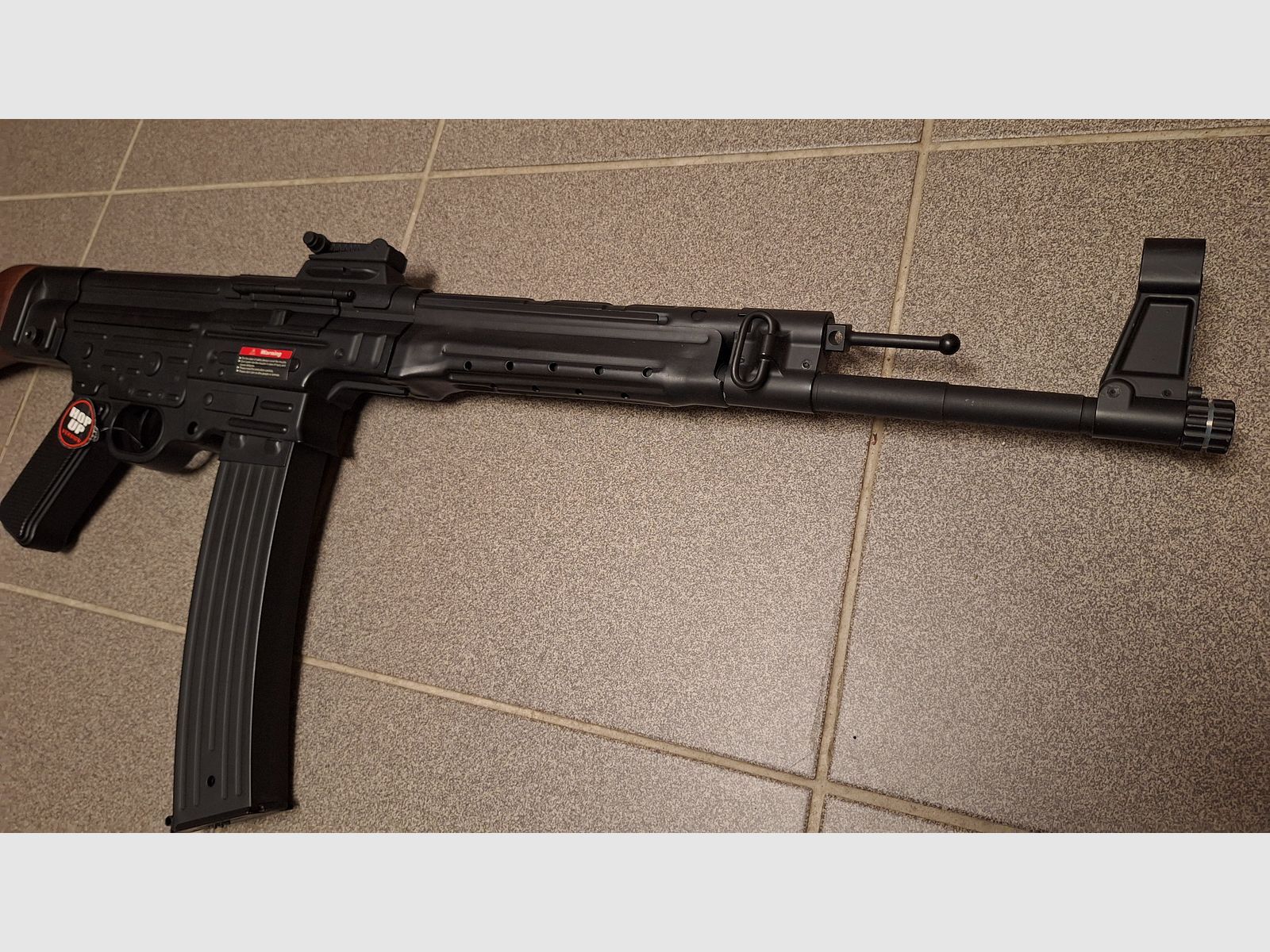 StG 44 Airsoft Sturmgewehr Vollmetall Echtholz S-AEG 6mm BB schwarz-NEU!