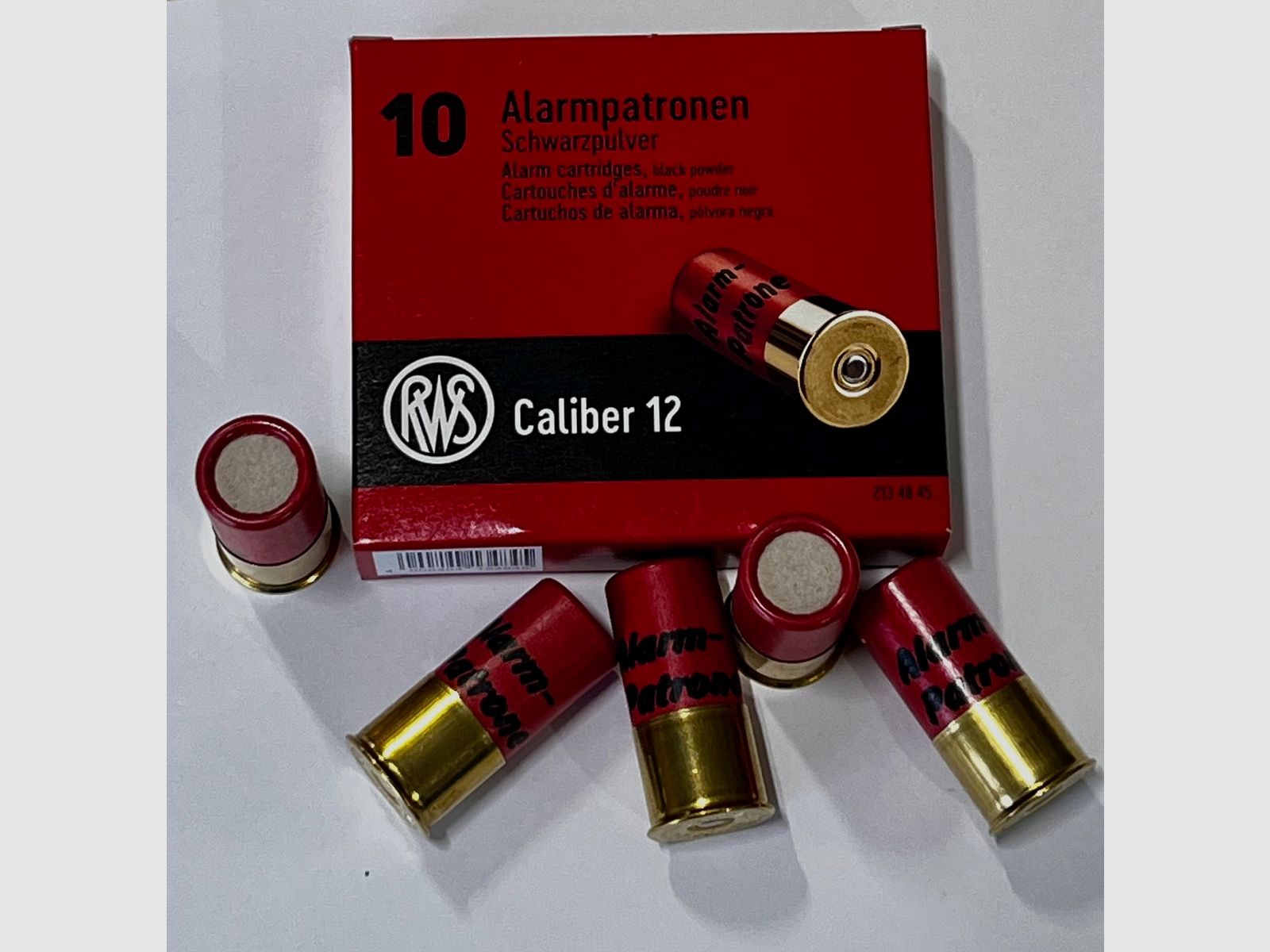 Alarm cartridges caliber 12