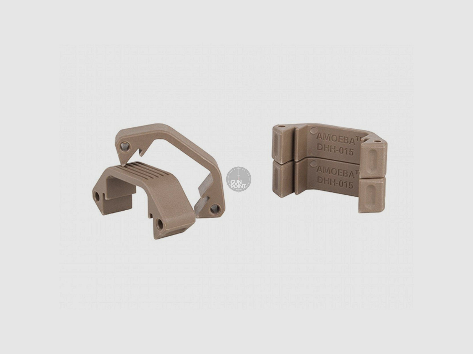 ARES Amoeba M4 Handguard Half Unit 4er Pack dark earth