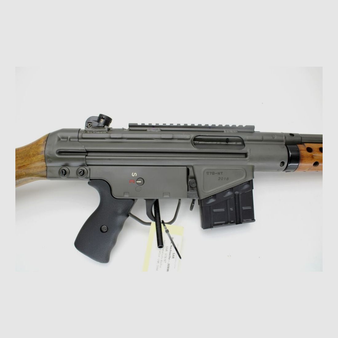 SL Büchse SAR M 41, Nachsuche wie neu mit Zubehör .308Win