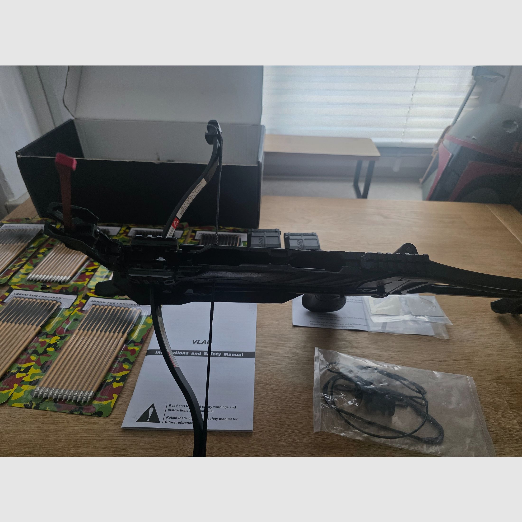 VLAD repeater/magazine crossbow used twice like new price negotiable, image 3 of 20
