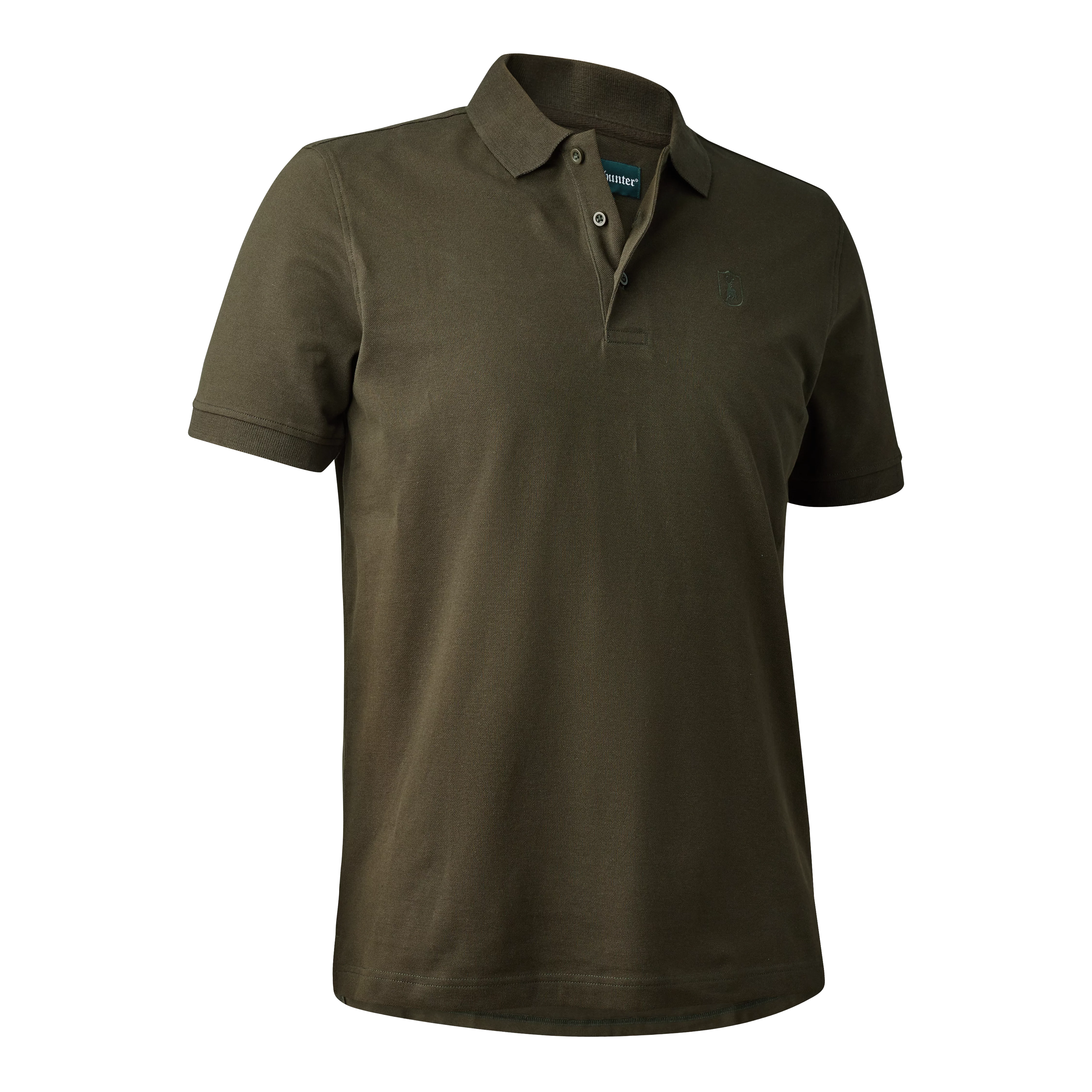 Harris koszulka polo - ciemnozielony, zdjęcie 4 z 5