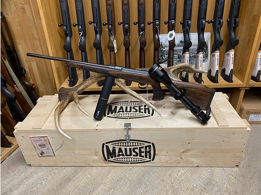 Sauer 101 GTI, con Minox Allrounder 3-15x56, con riel