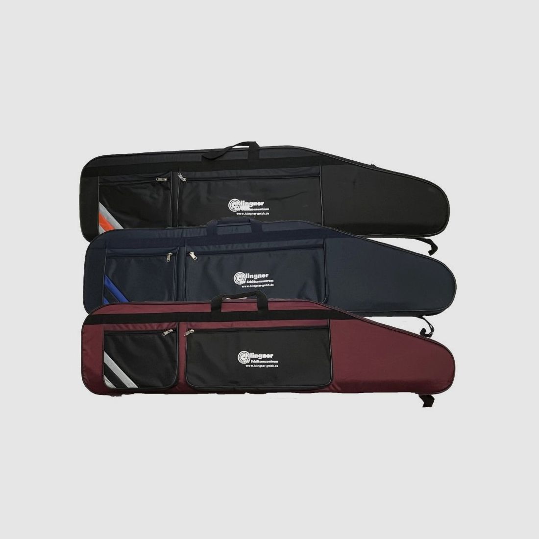 Futerał na broń Klingner Premium w niebieskim, jak nowy