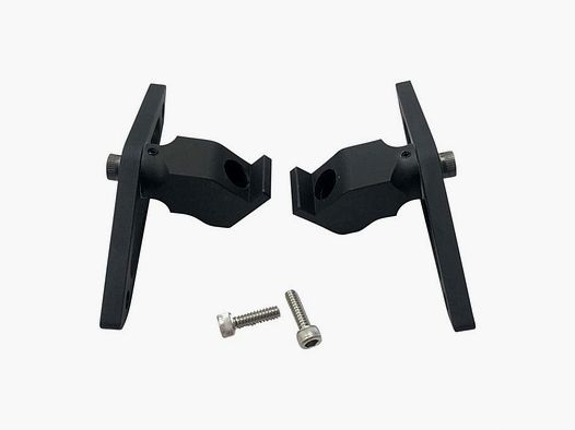 ACCU-TAC BIPOD ACCU-TAC P-SKI FEET FOR WIDE STANCE BIPODS MATTE BLACK 2/PACK
