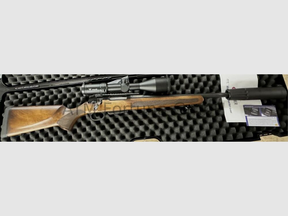 Brenner BR 20 . 308 Win, + SD21 + Falke 3-12*56 +Koffer BR20