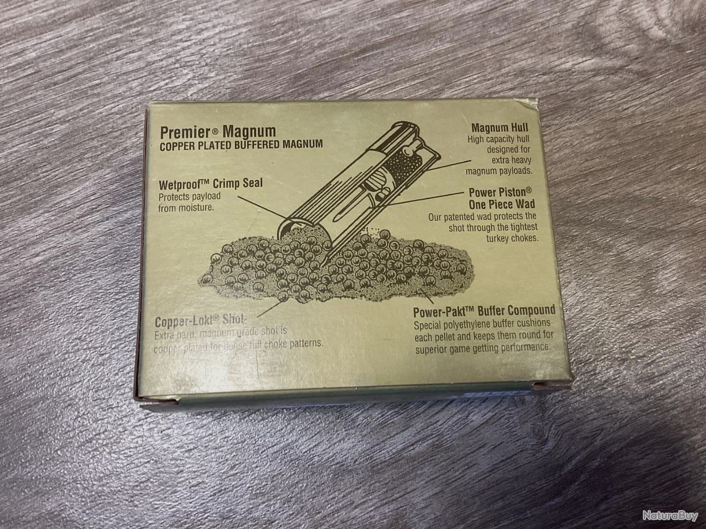 10/89 Gauge Remington Premier Magnum 3 1/2″ #4 Caricamento per tacchino, immagine 2 di 2