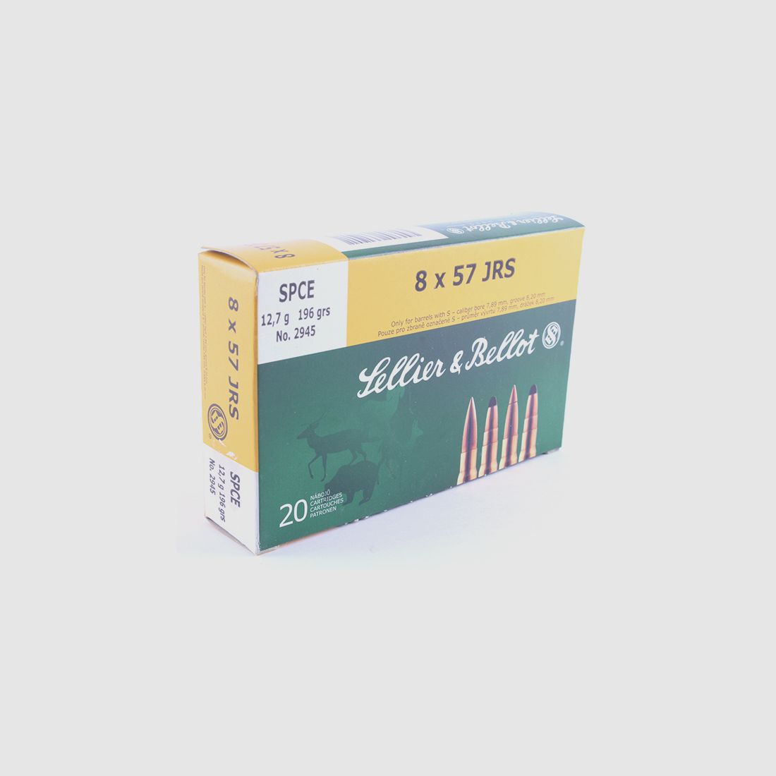 Sellier & Bellot 8×57 Jrs spce 196gr