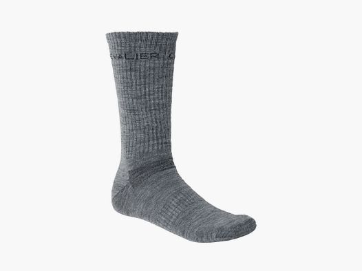 Skarpety wełniane Chevalier Liner w kolorze dymnym szarym 37/39