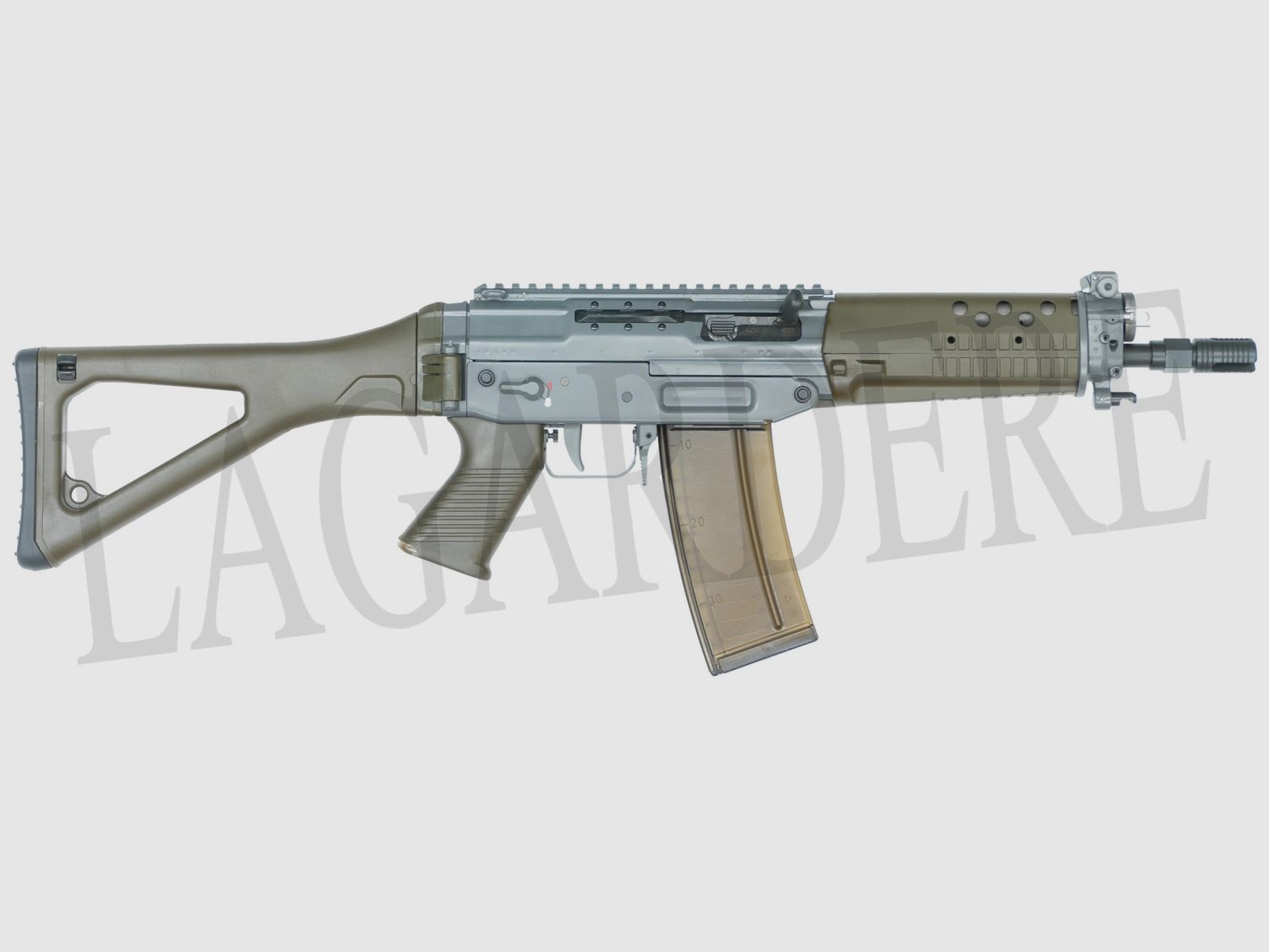 SIG-SAUER SG 553-1 SB SEMI-AUTO RAIL GRÜN ROTEX (SEMI-AUTOMATISCHE STURMGEWEHR)