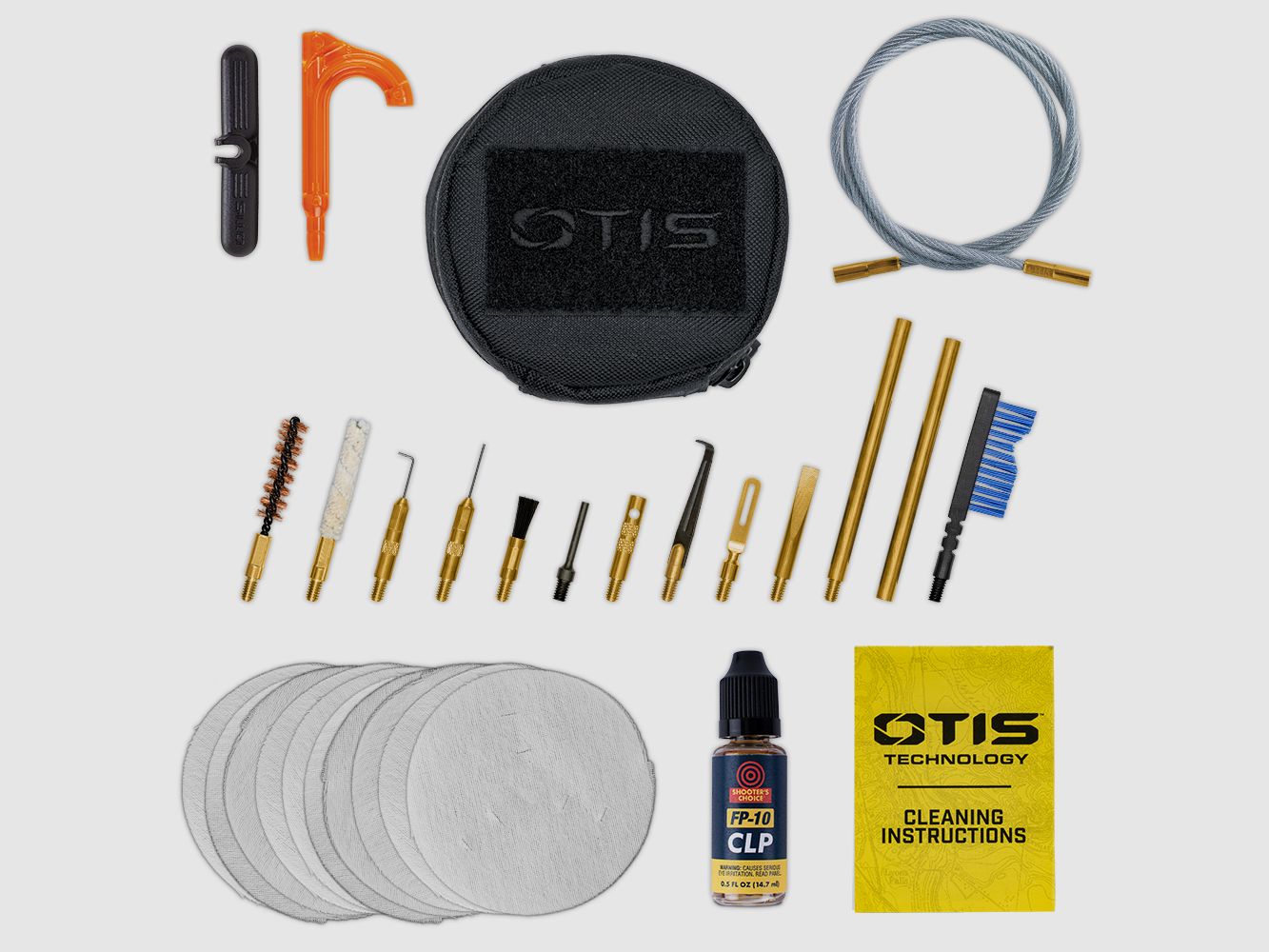 Set di pulizia Otis per 6,5 mm incluso borsa