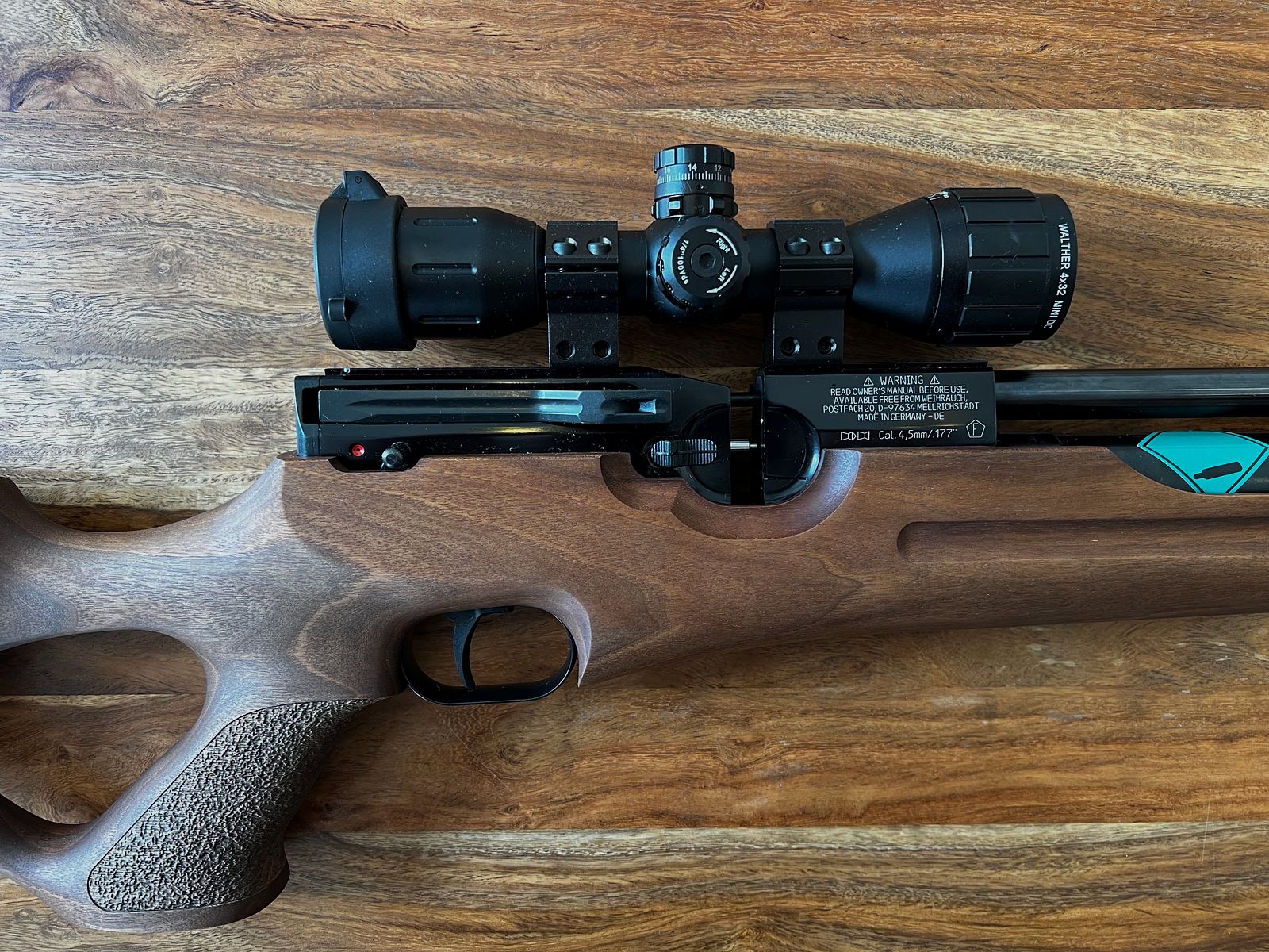 Weihrauch Sport Pressluftgewehr HW 100 TK Komplettpaket