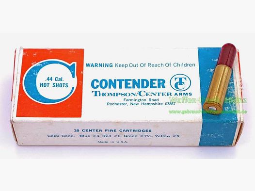 Contender - USA shotgun cartridges/Contender