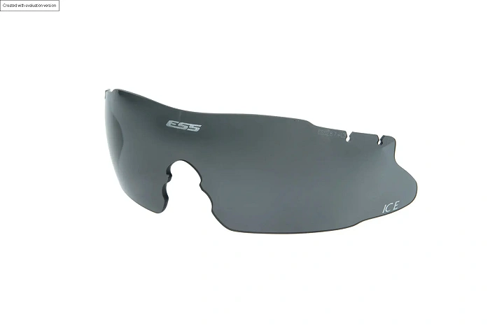 ICE 2.4 visor – Smoke Gray – tinted, image 1 of 6