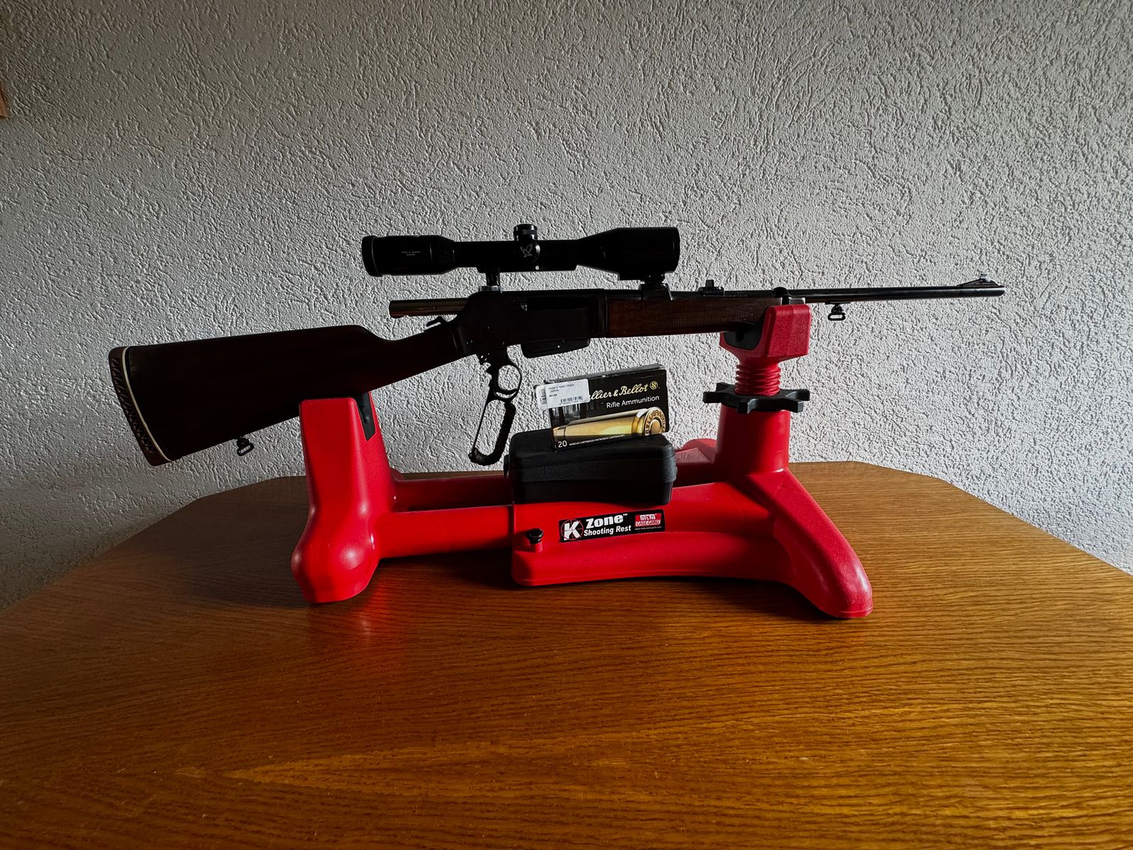 BROWNING BLR LEVER ACTION in .243Win con SWAROVSKI 6x42