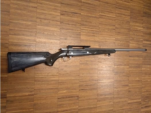 7mm Rem. Mag. Sako85 Hunter Laminated stainless; Handspannung,Schalldämpfer,Mündungsbremse,Munition