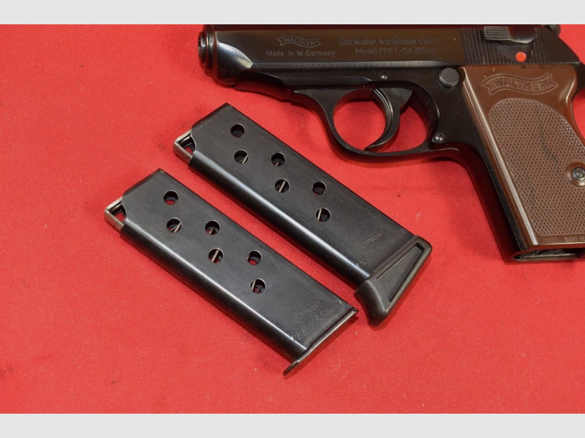 #7548 PISTOLET WALTHER PPK-L (DURAL), ROK 1971, Kal. 7,65Br., zdjęcie 20 z 27
