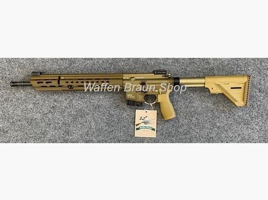 Heckler & Koch HK MR223 16,5“ mit langem HKey Handschutz Sandfarben