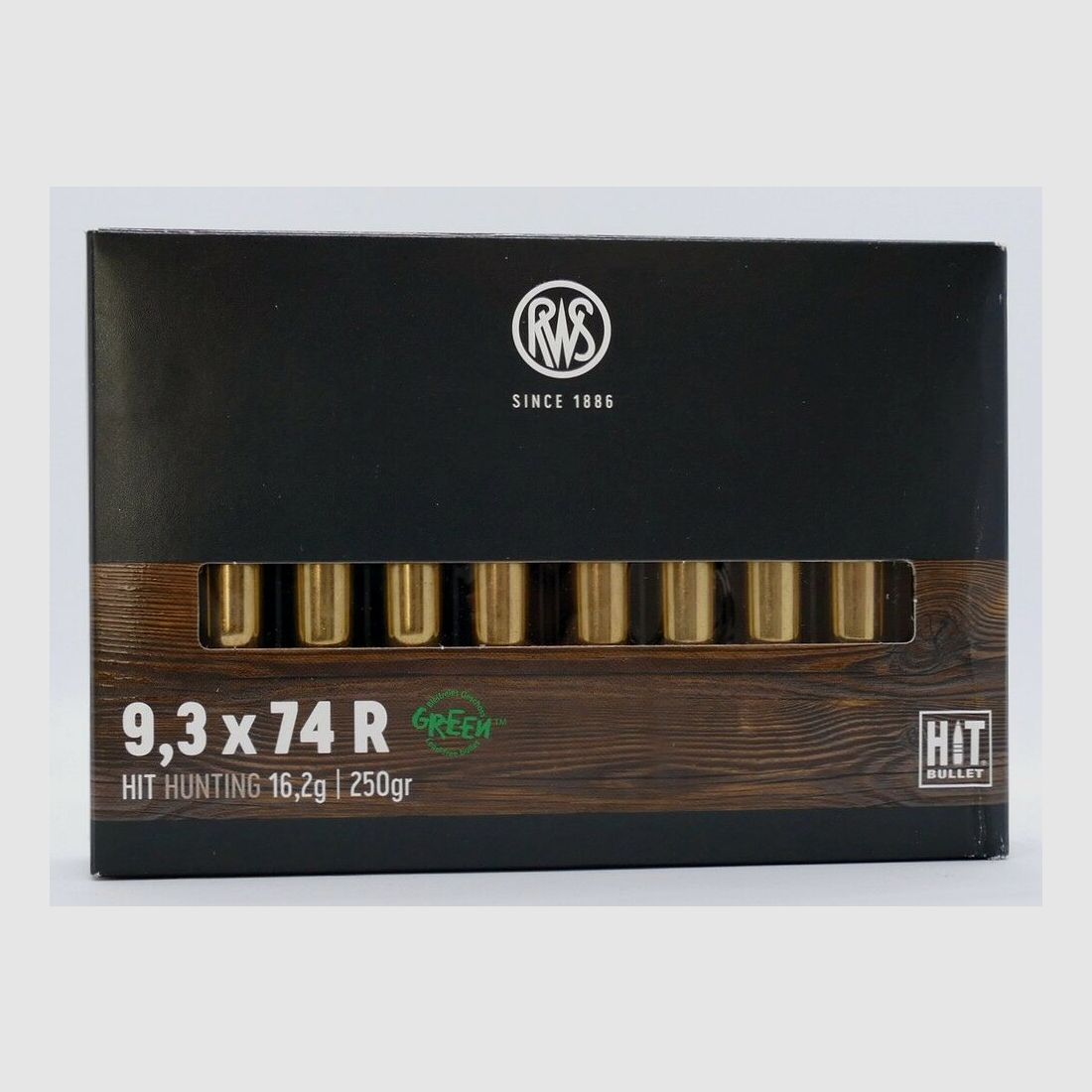 RWS 9,3X74 R HIT 16,2g/250gr.