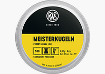 RWS Professional Line Meister Diabolo 4,5 mm Ø4,49 mm 0,53 g 500er
