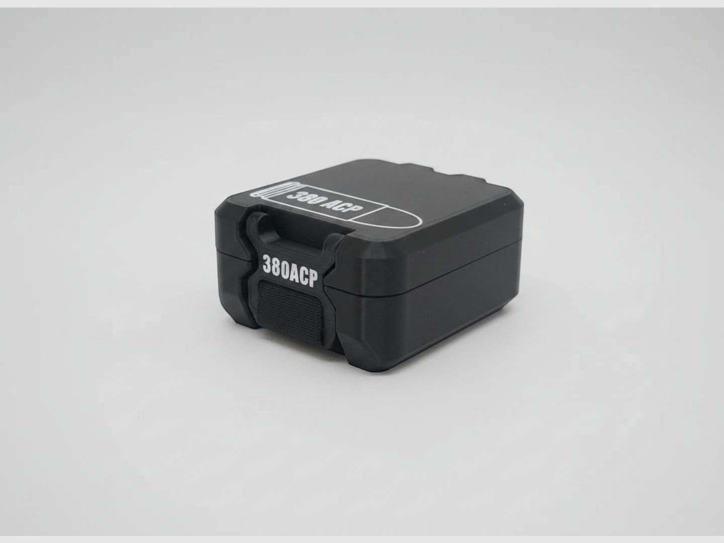 Filamelt Munitionsbox / 380 ACP / 'Klapp- / Rastdeckel' / Patronenbox, Ammo Box
