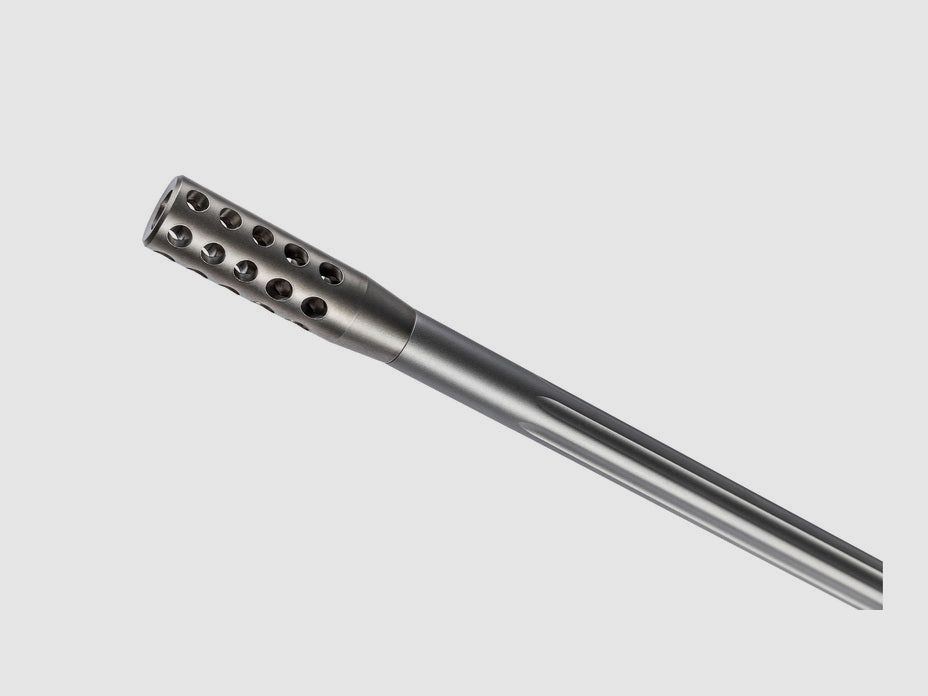SAKO 90 PEAK stainless .30-06, Lauflänge 22,4" kanneliert mit Mündungsbremse, Drall 10", 5-fach verstellbarer Direktabzug, 5 Schuss, Carbonschaft, ohne Visierung, MG M15x1, Bild 5 von 5