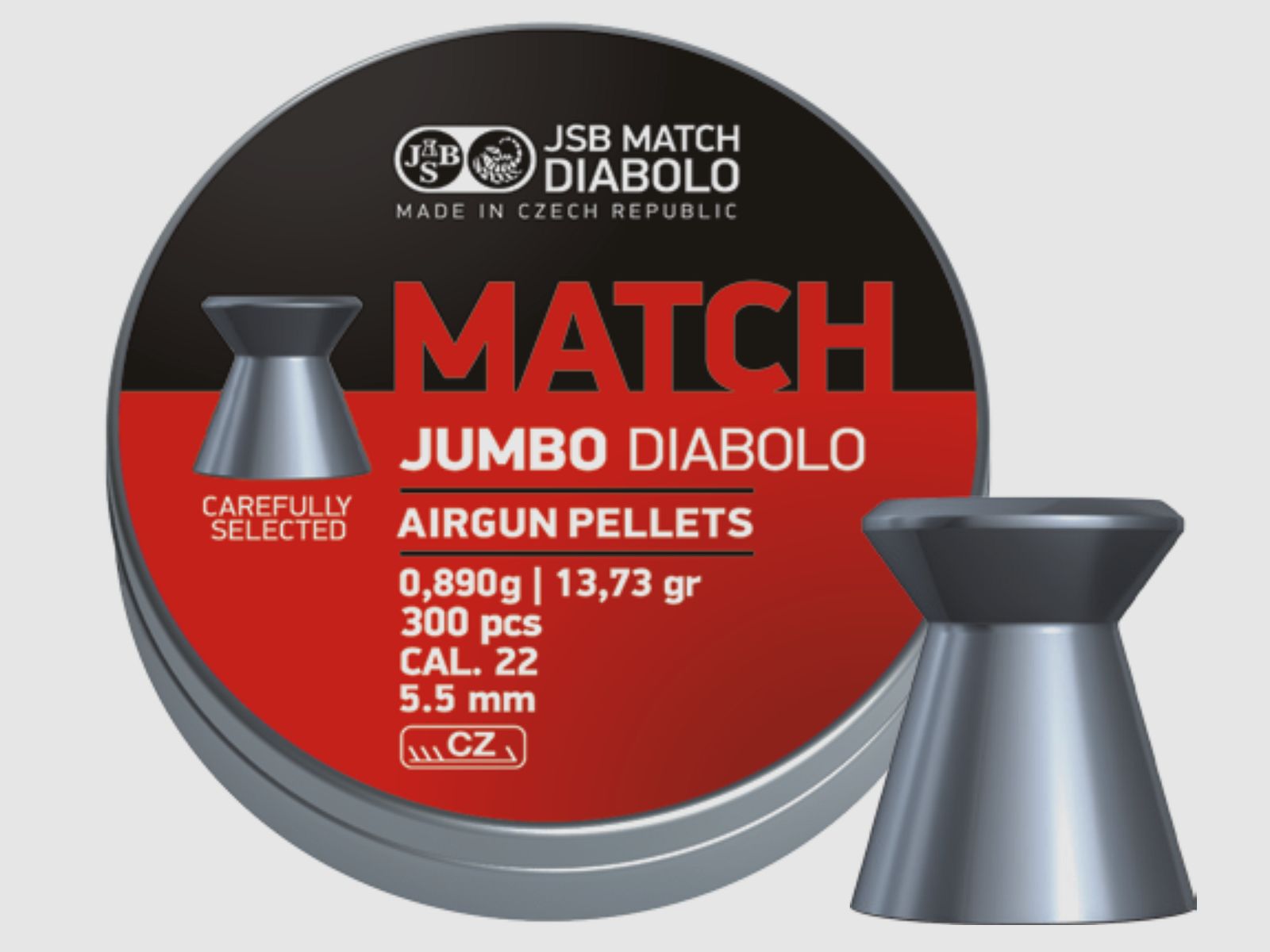 JSB Match Jumbo, Kal. 5,5mm, 0,89g