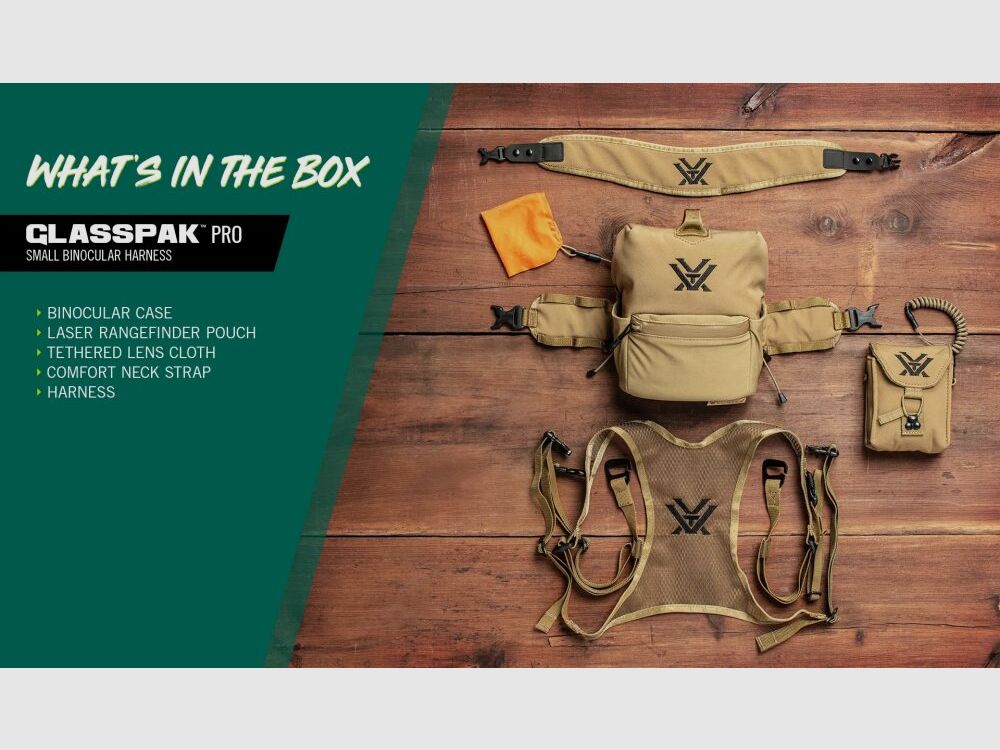 Bolsa para prismáticos Vortex Optics GlassPak Pro - Tamaño S