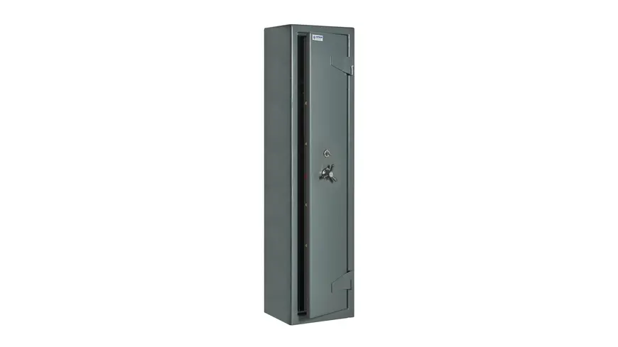 Gun Cabinet HARTMANN TRESORE Oskar 200 - Electronic Lock Undercover - 5 Long Gun Holders EN1143-1 New Gun Safe