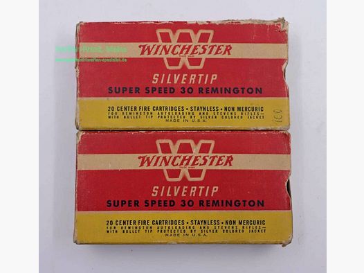 Winchester - USA Büchsenpatronen .30 Remington