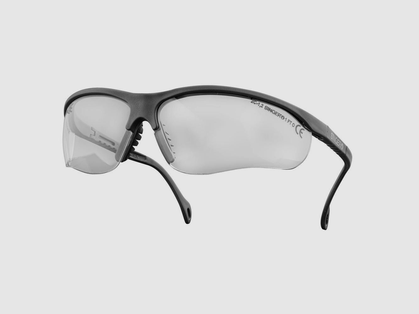 Singer Safety Shark Safety Glasses - Clear Lenses - Impact Resistance - Optimal Comfort and Safety, image 1 of 5