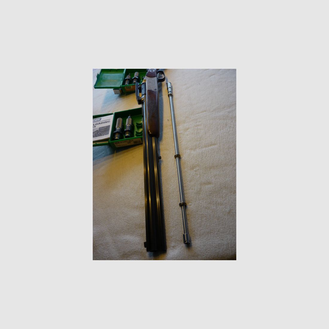 Blaser BBF 700 / Bergstutzen  mit K&S-Einstecklauf - RCBS Matrizensatz  