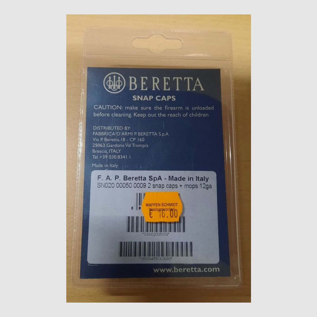 Beretta Beretta Snap Caps Schlagbolzenschutz
