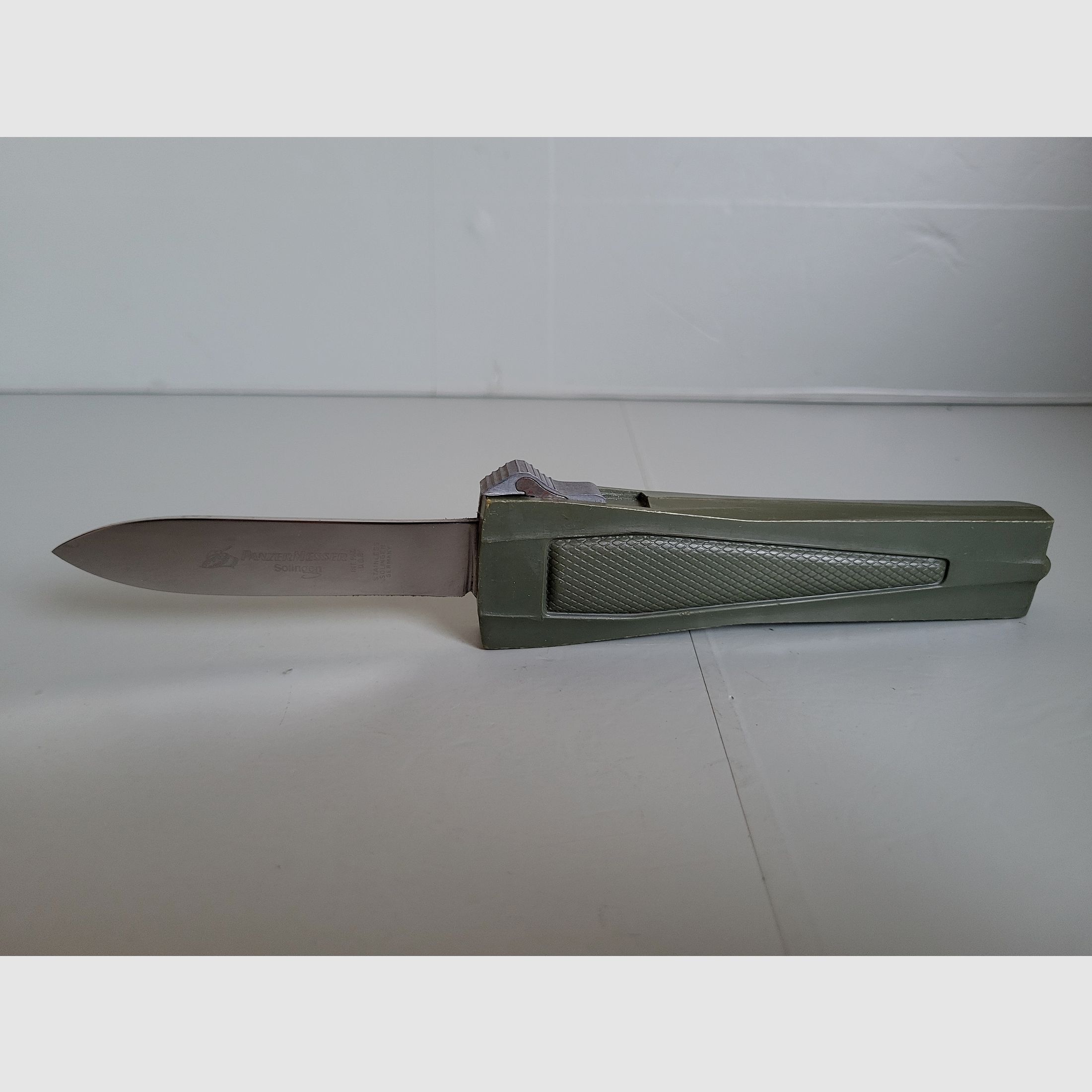 Nóż automatyczny Panzer - patent Solingen D.B.P - wojskowy - nóż żołnierski