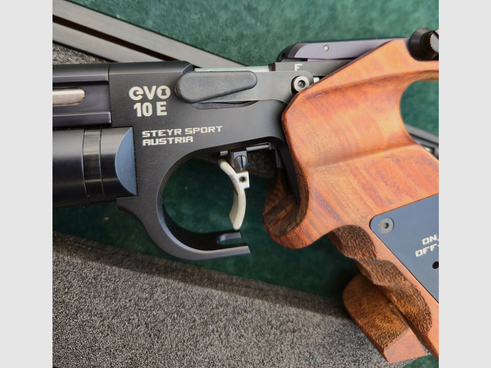 Match Luftpistole STEYR EVO 10 E like new, TÜV 2036, immagine 6 di 7