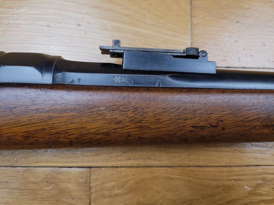 Sehr schönes Infanteriegewehr Gras – Modell 1866-74 M80 – Umgebautes Gras in Saint Etienne im Juli 1883 – Vollständig monomatrikuliert einschließlich der Reinigungsstange – Originalkaliber 11mm Gras – Wunderschöner Spiegel-Lauf – Ausgezeichneter Zustand, Bild 6 von 30