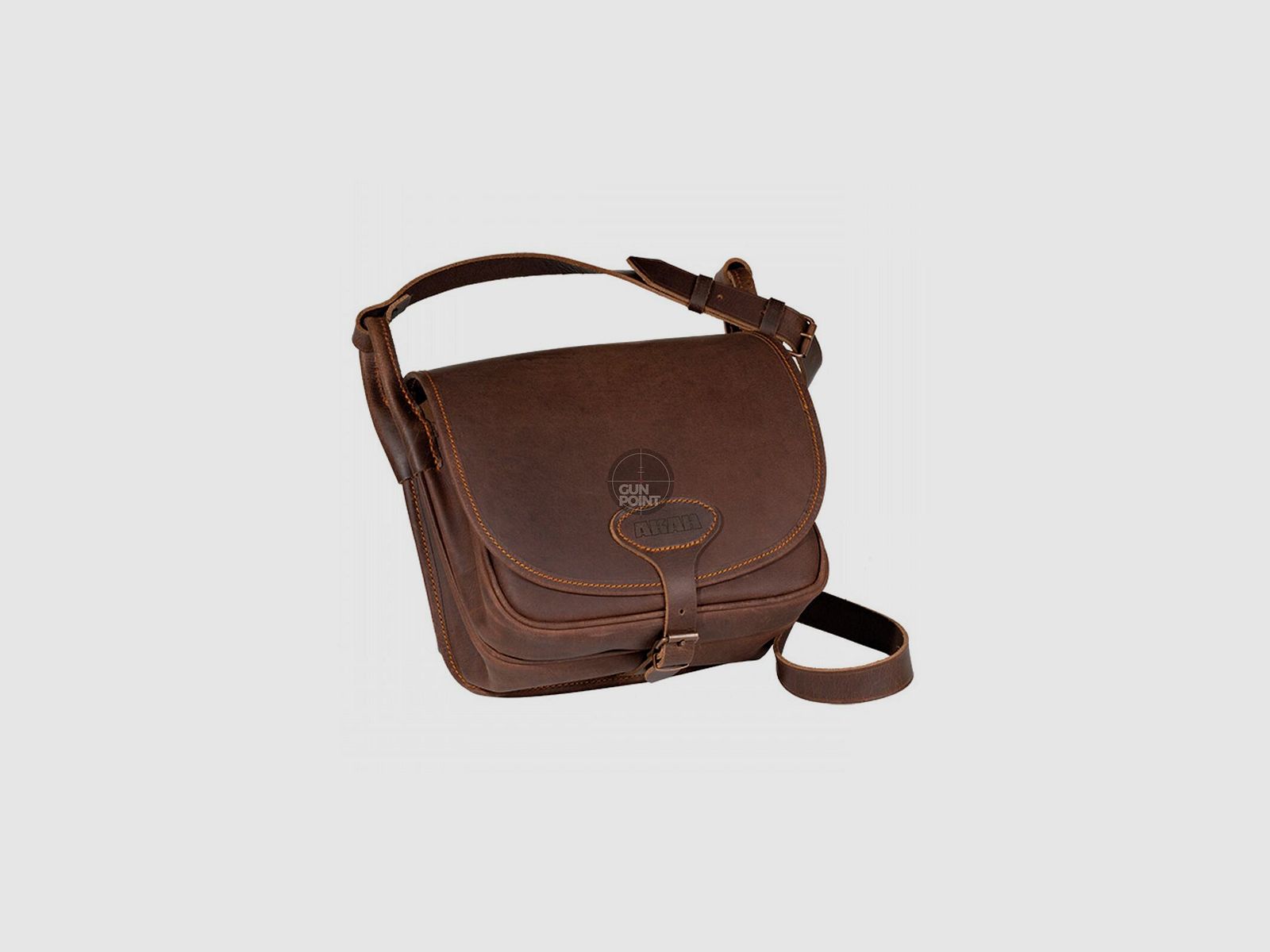 AKAH Frstertasche aus Pull-up Leder
