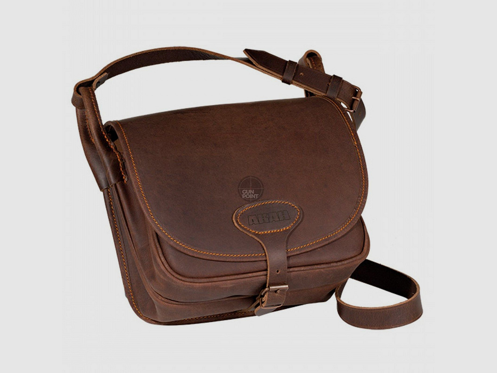 AKAH Frstertasche aus Pull-up Leder