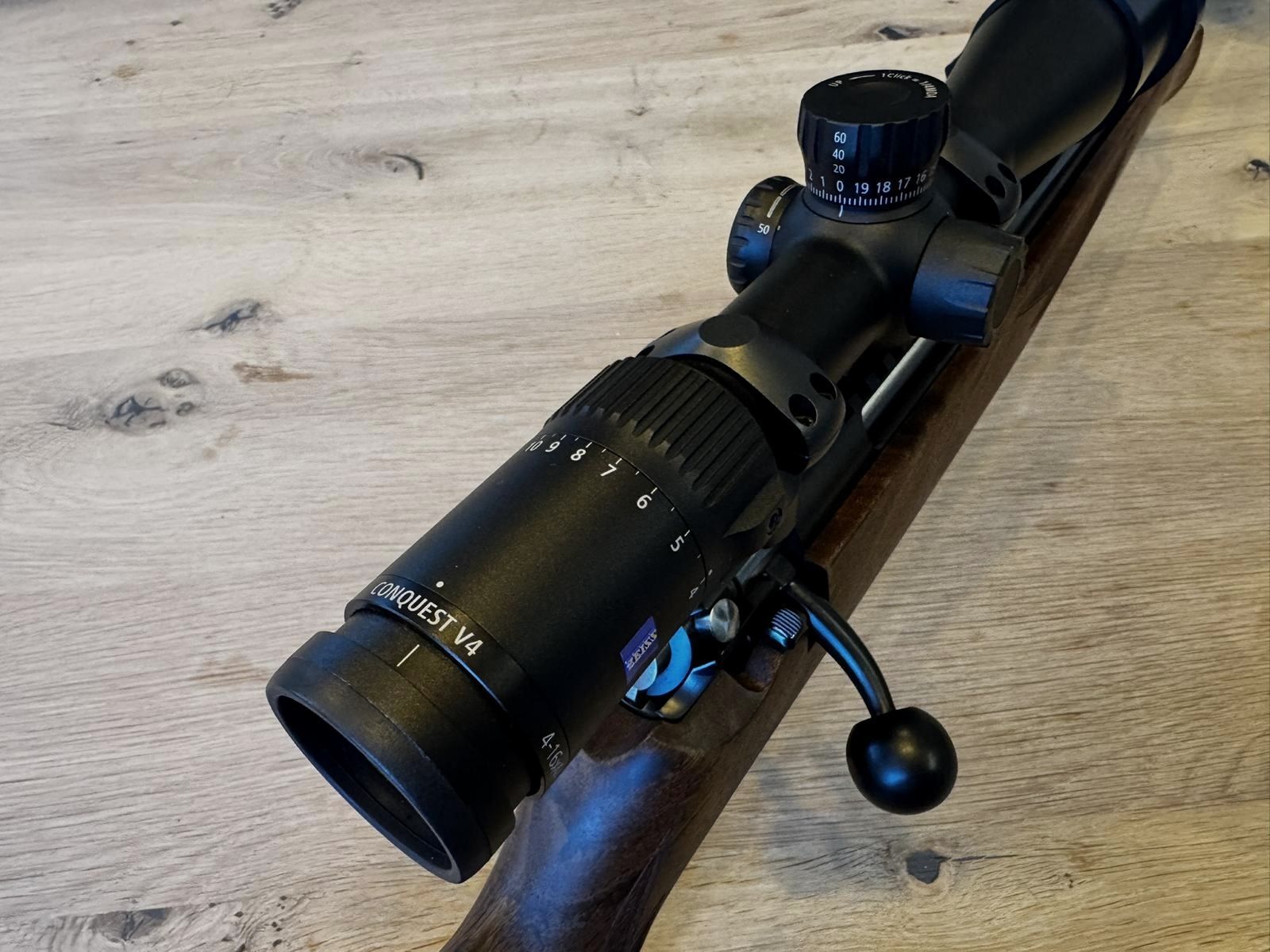 Anschütz 1771 .17 Hornet, Zeiss V4, Svemko Schalldämpfer