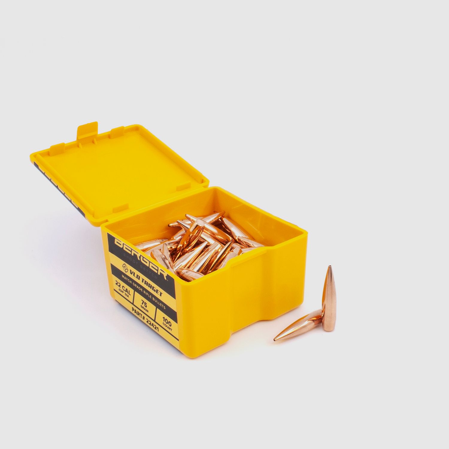 Berger Geschoss .22 VLD Target 75GR 100 Stück